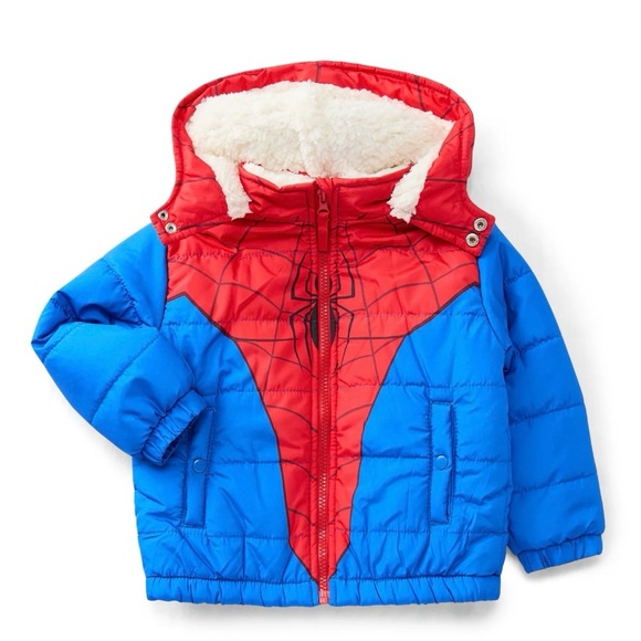 Marvel Superhero Costume Jacket - Red and Blue - Picture 2 of 9